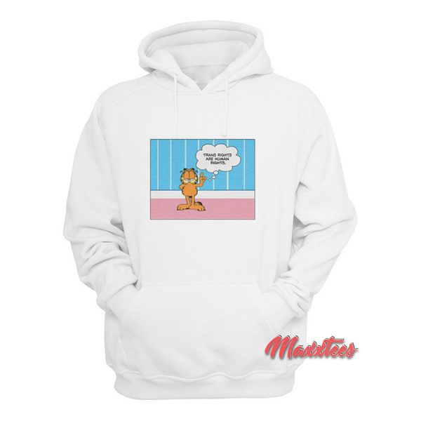 Garfield Trans Rights Are Human Rights Hoodie
