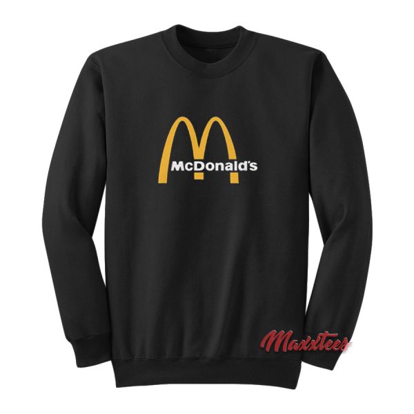 McDonalds Arch Logo Cheap Custom Sweatshirt