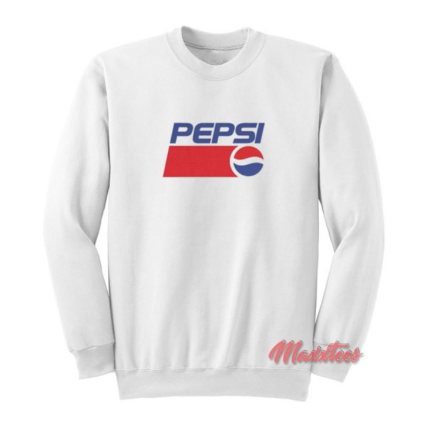 Pepsi Logo Sweatshirt Cheap Custom