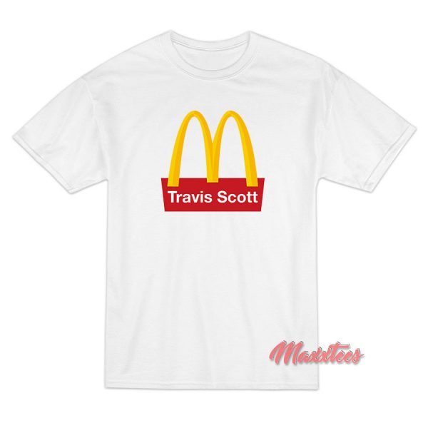 Travis Scott x McDonald's Logo T-Shirt