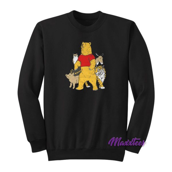 BEAR AND FRIENDS Winnie The Pooh Sweatshirt
