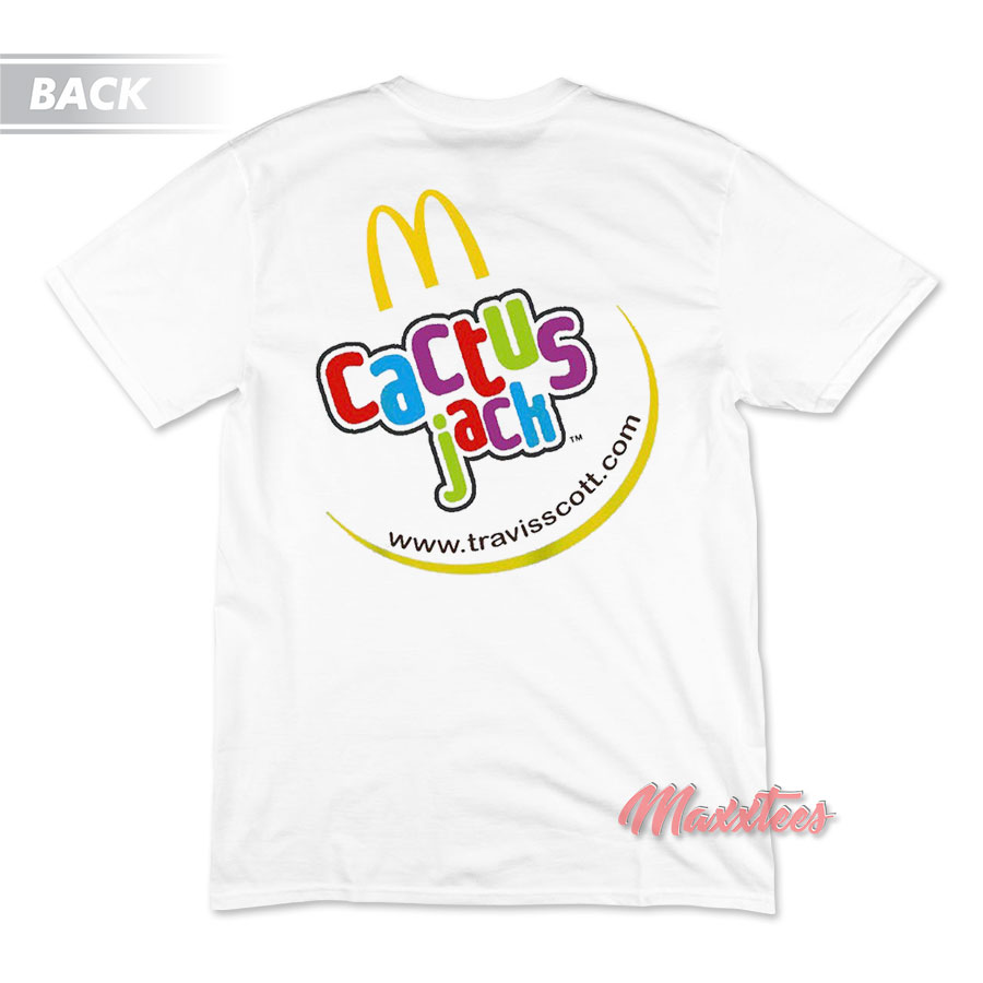 Cactus Jack Mcdonalds Smile Shirt