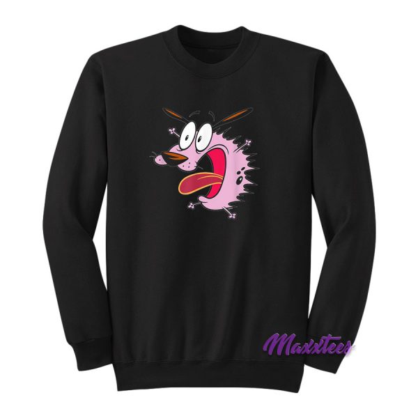 Cartoon Network Courage The Cowardly Dog Sweatshirt