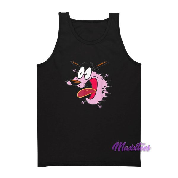 Cartoon Network Courage The Cowardly Dog Tank Top