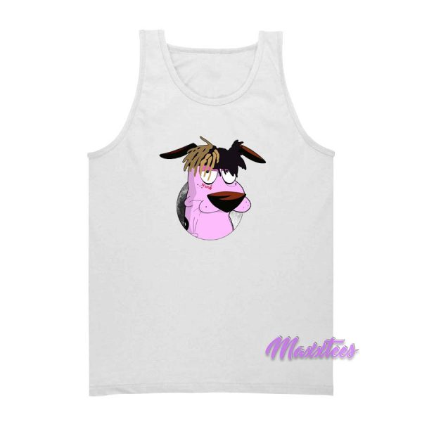 Courage The Cowardly Dog Cartoon Network Tank Top