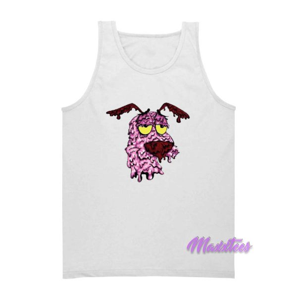 Courage The Cowardly Dog Tank Top