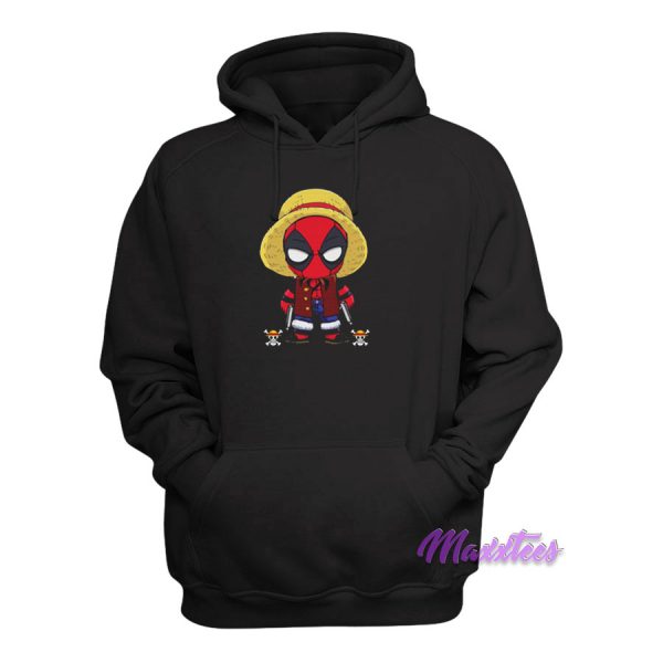 Deadpool Luffy Funny One Piece Hoodie