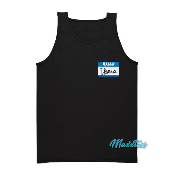 Hello My Name is Demna Tank Top
