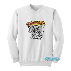 Harry Styles Keith Haring SAFE SEX Sweatshirt