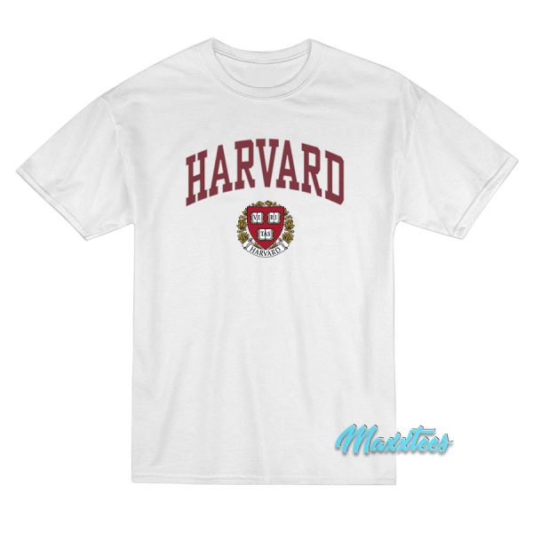 Harvard University College Logo T-Shirt