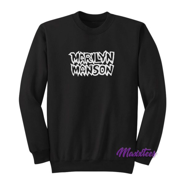 Marilyn Manson Classic Logo Sweatshirt