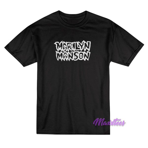 Marilyn Manson Classic Logo T-Shirt