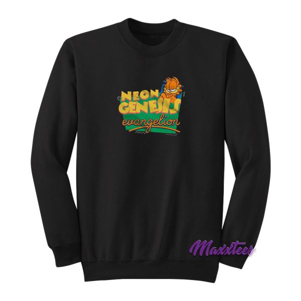 Neon Genesis Evangelion Garfield Sweatshirt