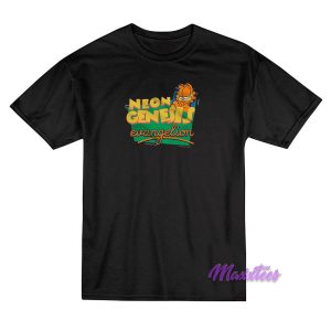 Neon Genesis Evangelion Garfield T-Shirt