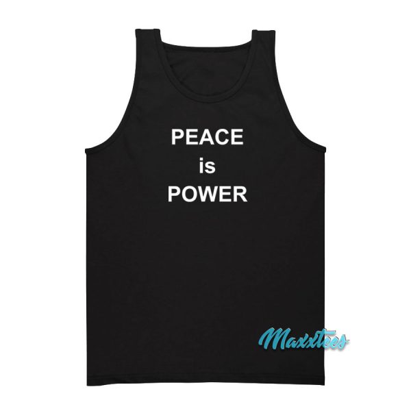Peace is Power Tank Top