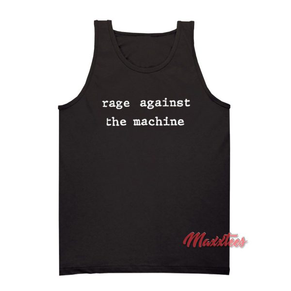 Rage Against The Machine Original Logo Tank Top
