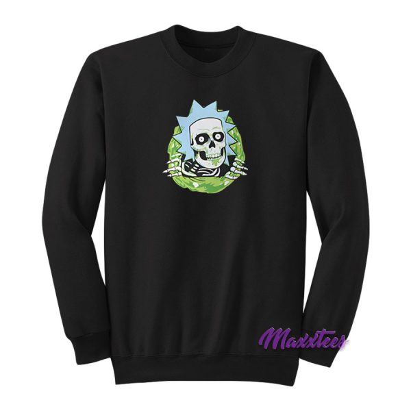 Rick And Morty Halloween Sweatshirt