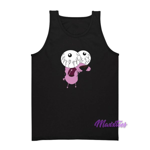 Courage The Cowardly Dog Tank Top