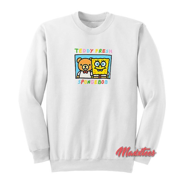 Teddy Fresh X SpongeBob SquarePants Friends Coral Sweatshirt