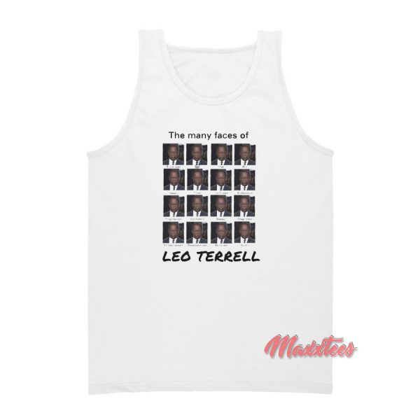The Many Faces Of Leo Terrell Tank Top
