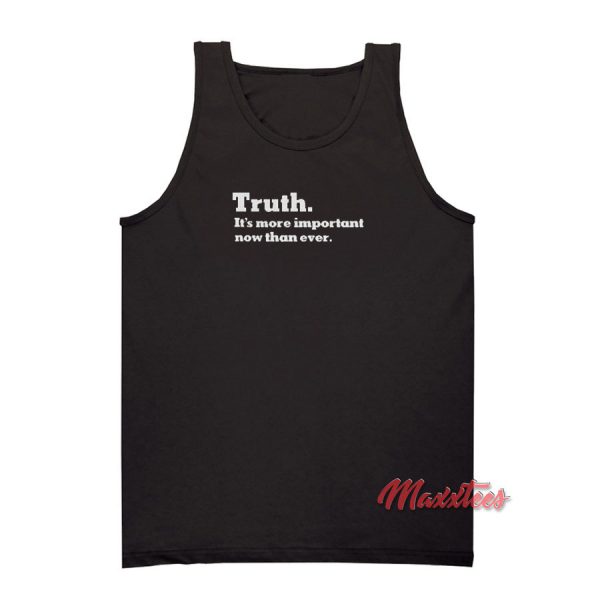 The New York Times Truth Tank Top