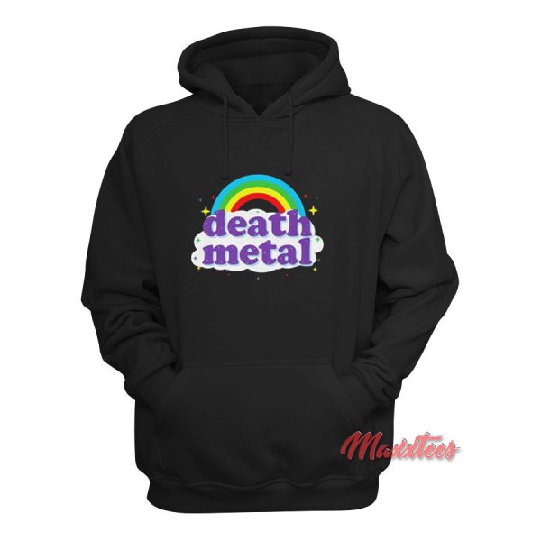 Unicorn Death Metal Rainbow Hoodie