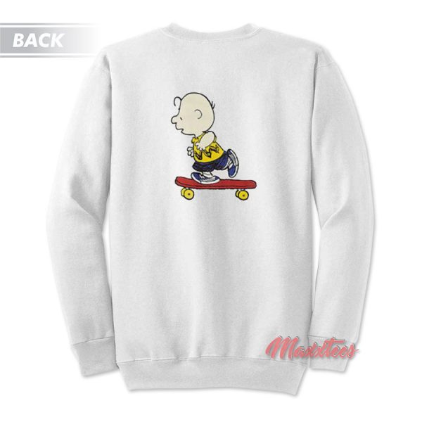 Peanuts Charlie Brown Skate Sweatshirt