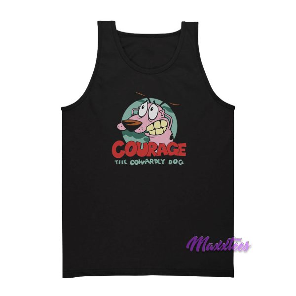 Transparent Courage The Cowardly Dog Tank Top