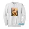 Jesus Christ Holding a Lamb Sweatshirt