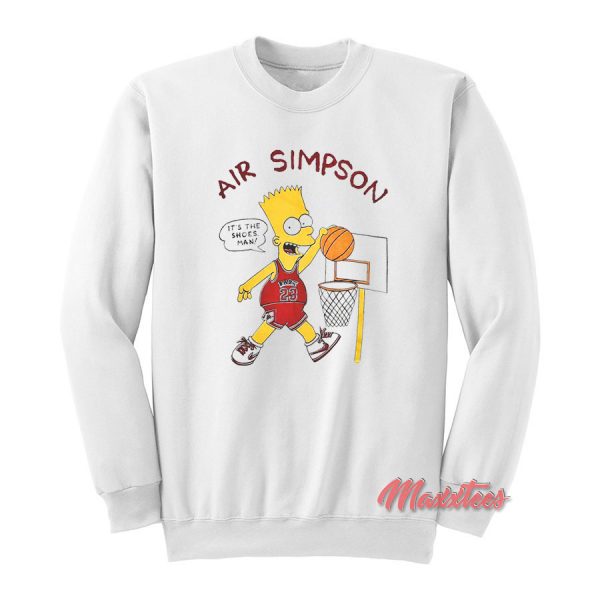 Air Bart Simpson Sweatshirt