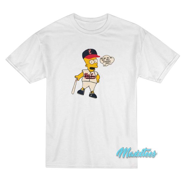 Bart Simpsons White Sox T-Shirt