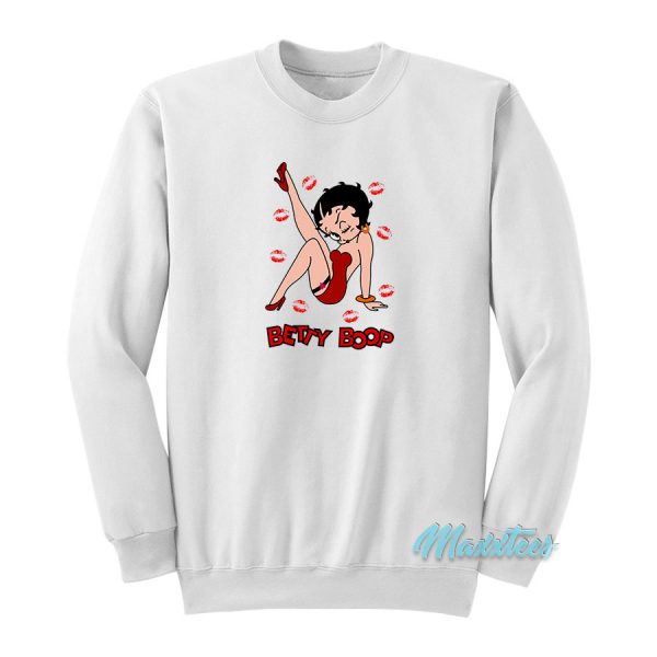 Betty Boop Kiss Sweatshirt