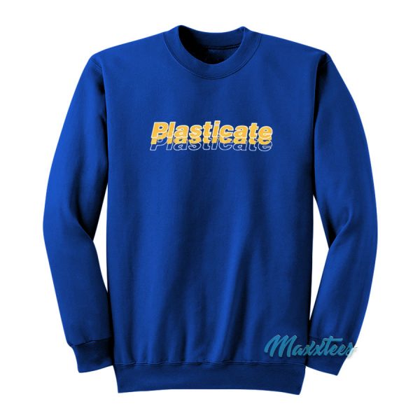 BTS Taehyung Plasticate Multi Logo Sweatshirt