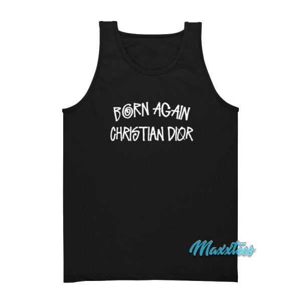 Born Again Christian Dior Stussy Tank Top