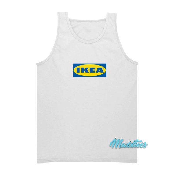 IKEA Logo Tank Top Cheap Custom