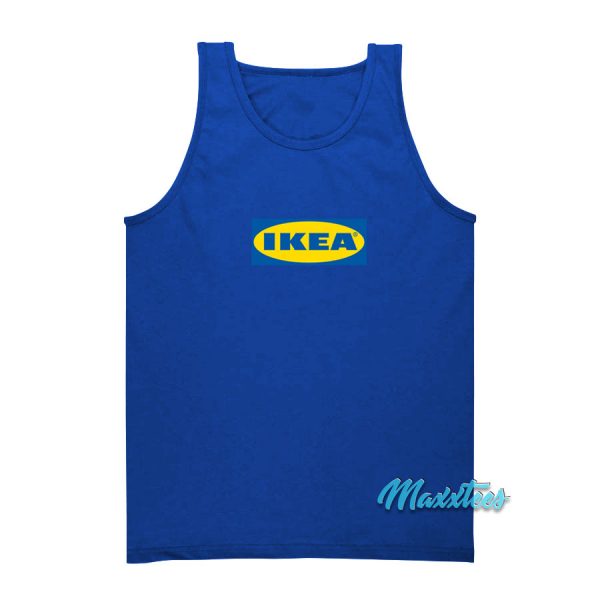 IKEA Logo Tank Top Cheap Custom