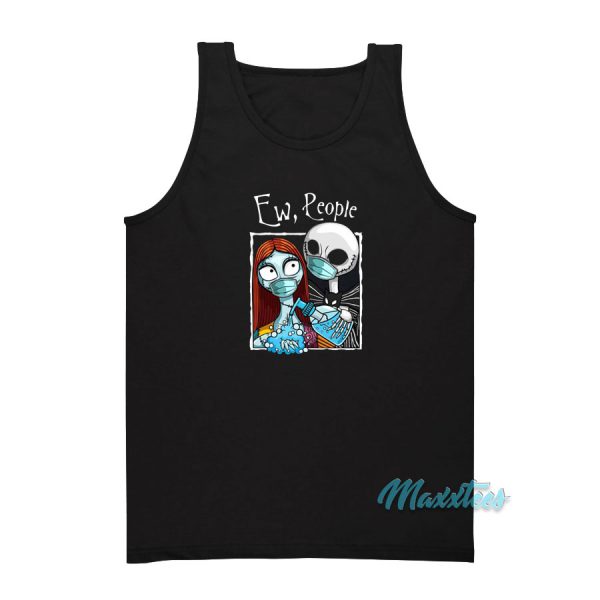 Jack and Sally Wearing Hand Sanitizer Tank Top
