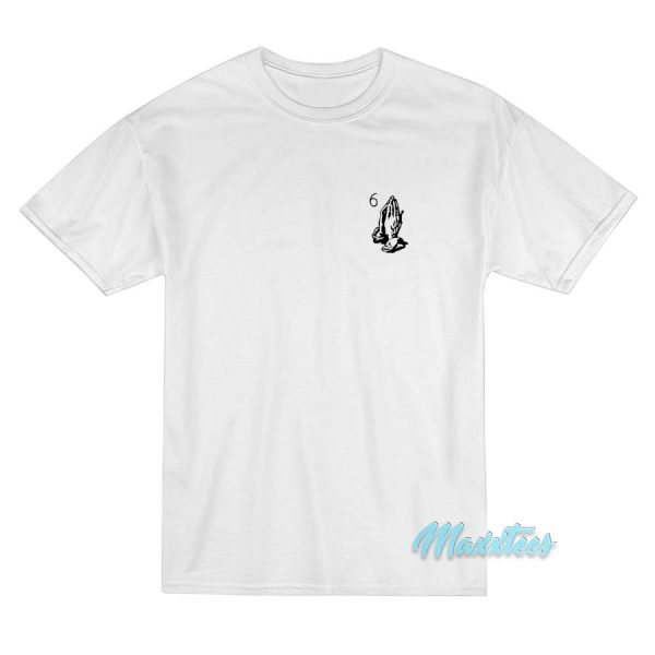 Drake OVO 6 God Prayer Hands T-Shirt