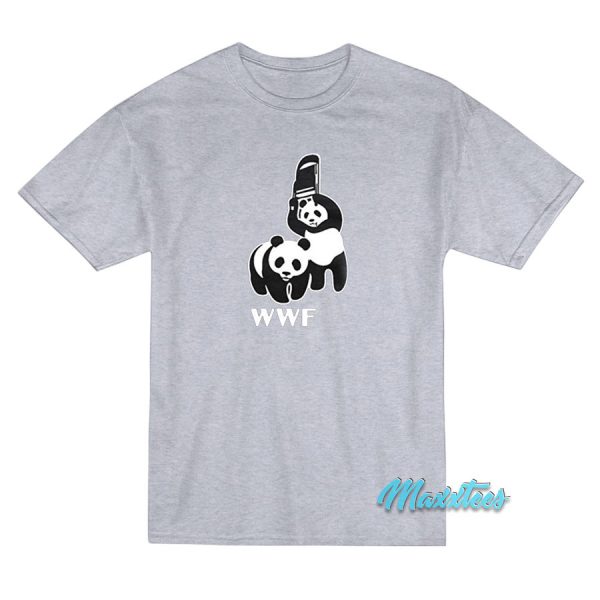 WWF Panda MMA Parody T-Shirt