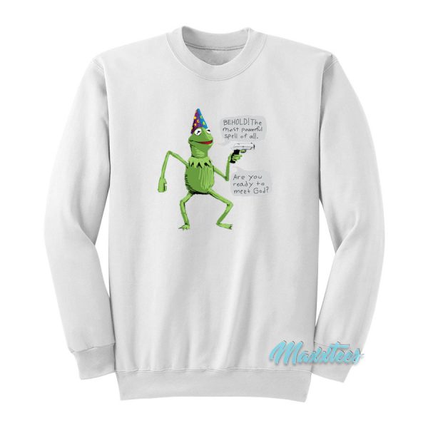 Yer A Wizard Kermit Sweatshirt