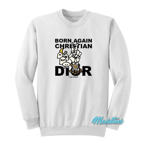 Born Again Christian Dior Graveyard Sweatshirt