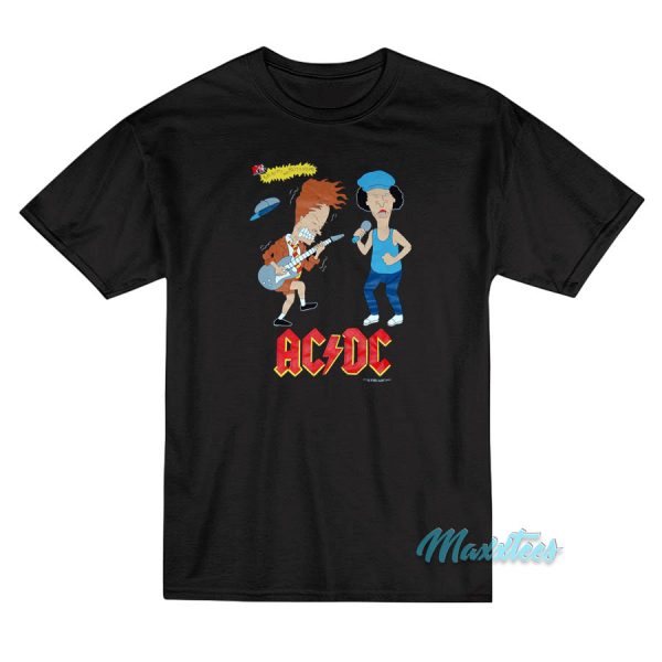 Beavis and Butt-Head MTv AC DC T-Shirt