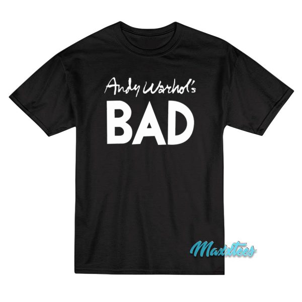 Andy Warhol's Bad Debbie Harry Blondie T-Shirt