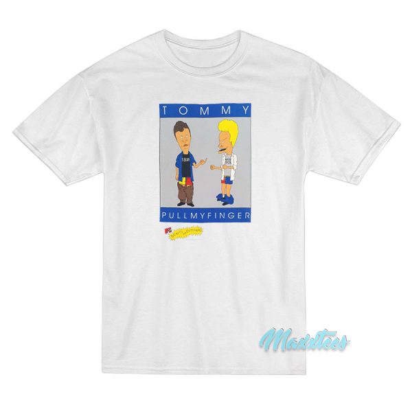 Beavis And Butthead Tommy Pull My Finger T-Shirt