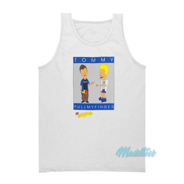 Beavis And Butthead Tommy Pull My Finger Tank Top
