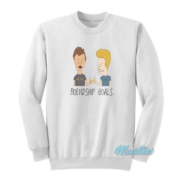Beavis and Butt-Head Friendship Goal Sweatshirt