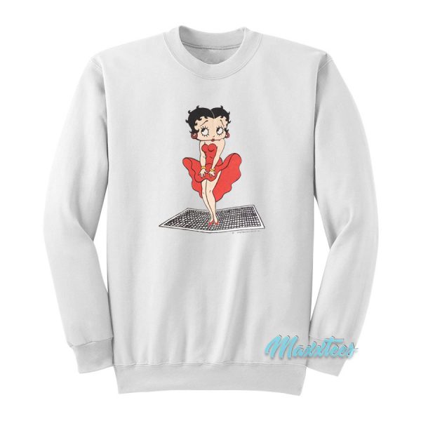 Betty Boop Marilyn Monroe Sweatshirt