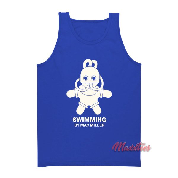 Mac Miller Swimming Logo Tank Top