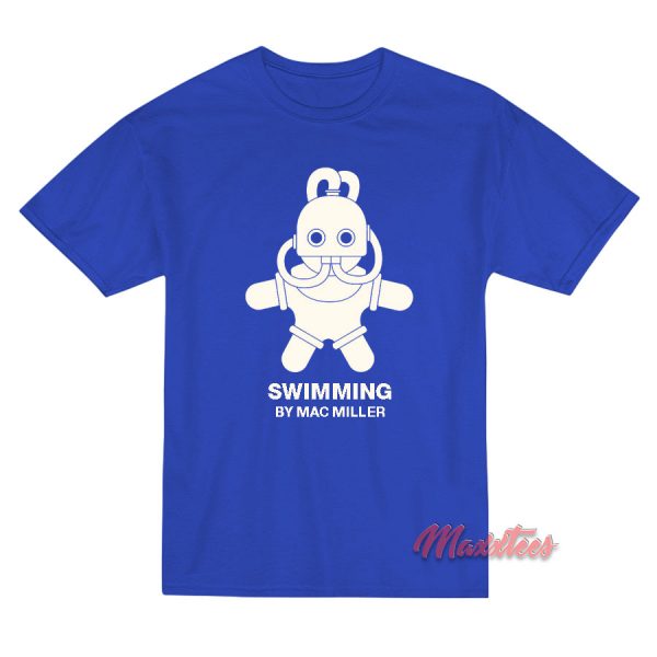 Mac Miller Swimming Logo T-Shirt