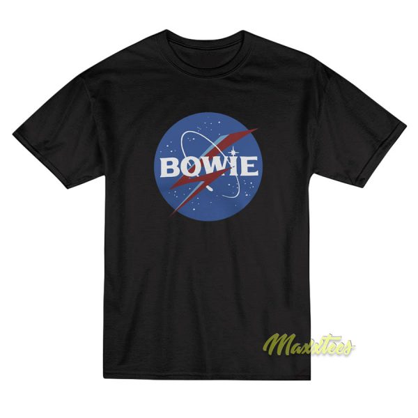 Space Logo David Bowie T-Shirt